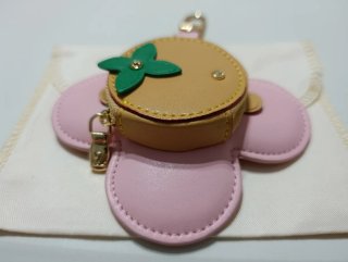 Llavero Louis vuitton Rosa pastel