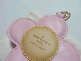 Llavero Louis vuitton Rosa pastel