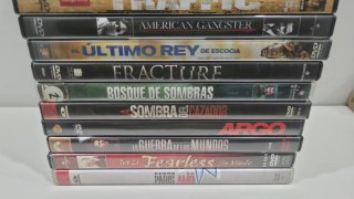 Lote 25 Películas DVD Acción y Suspense