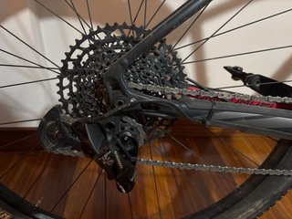 Bicicleta Montaña Specialized Negra/Roja talla M
