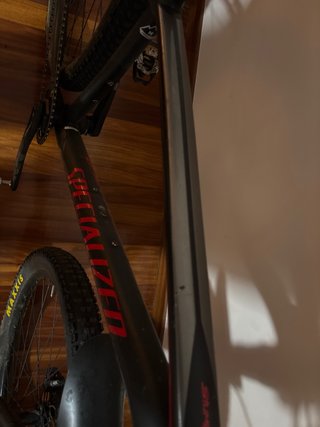 Bicicleta Montaña Specialized Negra/Roja talla M
