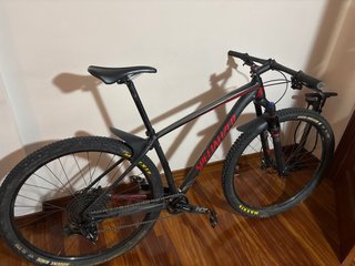 Bicicleta Montaña Specialized Negra/Roja talla M