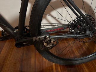 Bicicleta Montaña Specialized Negra/Roja talla M