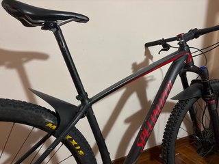 Bicicleta Montaña Specialized Negra/Roja talla M