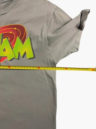 Vintage Graphic T-Shirt Space Jam Retro Logo y2K