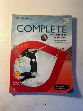 Complete Preliminary for Schools English for Sp...