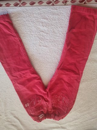 Pantalón pana niña Talla 5 años