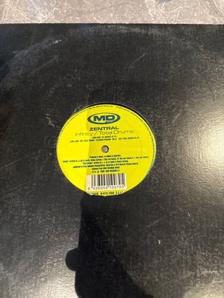 Vinilo Zentral Infinity / Total Drums MD Records