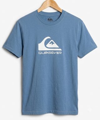 0084 Camiseta Quiksilver azul talla S