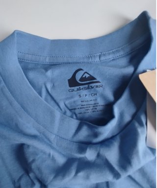 0084 Camiseta Quiksilver azul talla S