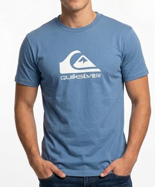 0084 Camiseta Quiksilver azul talla S
