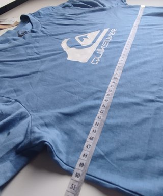 0084 Camiseta Quiksilver azul talla S