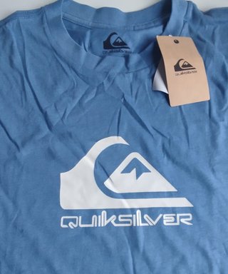 0084 Camiseta Quiksilver azul talla S