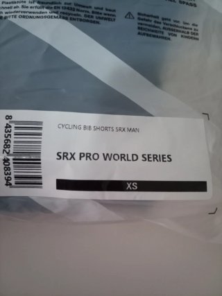 Culotte Ciclismo Siroko SRX PRO WORLD SERIES