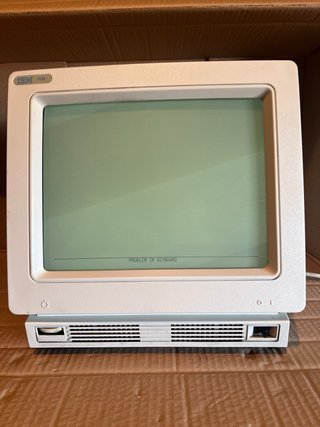IBM 3152 CRT Monocromo