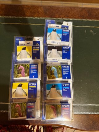 Lotto di 11 cartucce d'inchiostro Epson