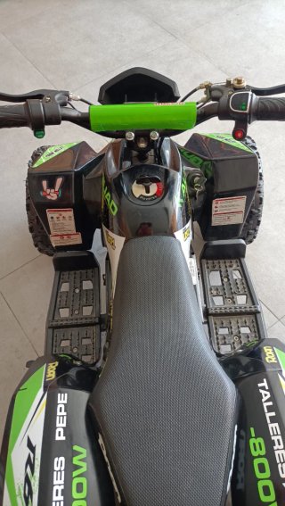 Quad Roan Eléctrico Infantil Negro/Verde