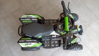 Quad Roan Eléctrico Infantil Negro/Verde
