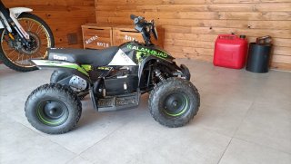 Quad Roan Eléctrico Infantil Negro/Verde