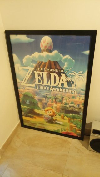 Póster The Legend of Zelda Link's Awakening