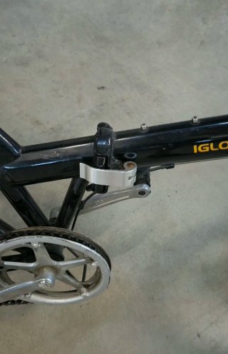 Bicicleta Plegable Negra