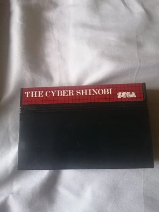 The Cyber Shinobi Sega Master System (Sin Manual)