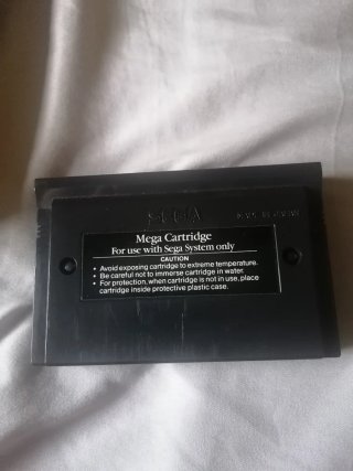 The Cyber Shinobi Sega Master System (Sin Manual)
