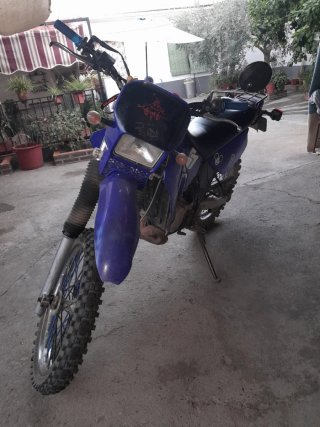 Yamaha 125DT Enduro Azul