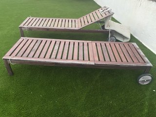 Tumbonas de madera Ikea