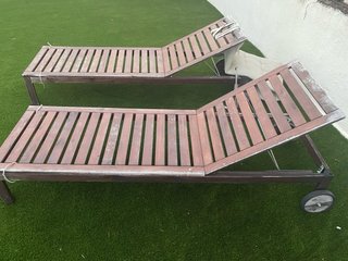 Tumbonas de madera Ikea