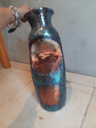 Jarrón de cerámica decorativo