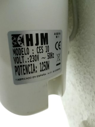 Radiador eléctrico HIM blanco