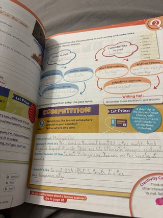 Libro mas cuadernillo de ingles 6º