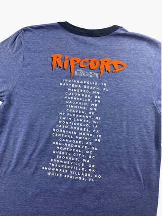 Vintage Graphic T-Shirt Keith Urban Tour Blue