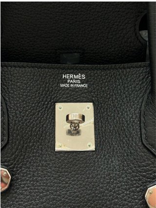 Bolso Birkin 40 Negro Hermes Original