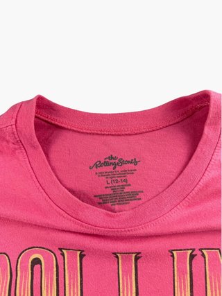 Graphic Tee Rolling Stones Pink Hot Lips 1971