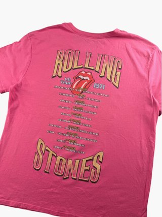 Graphic Tee Rolling Stones Pink Hot Lips 1971