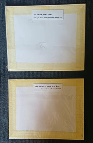 4 serigrafías de Rosemary Morrell firma a lapiz