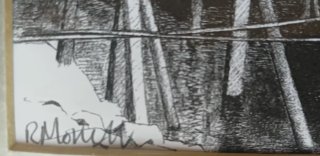 4 serigrafías de Rosemary Morrell firma a lapiz