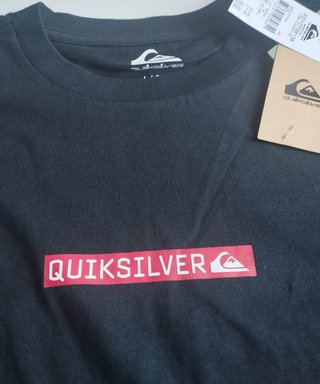 0092 Camiseta Quiksilver negra talla L