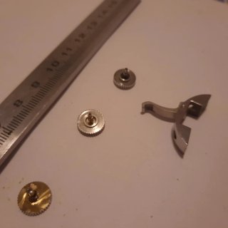 3 Corone tipo Panerai + 1 Copri Corona