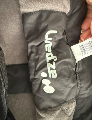 Pantalones de esquí negros con tirantes