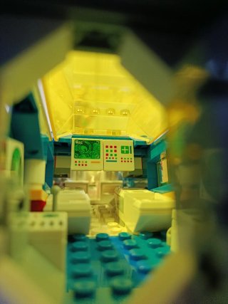 LEGO 10497 Galaxy Explorer+astronauta marron y beb