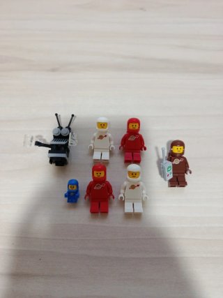 LEGO 10497 Galaxy Explorer+astronauta marron y beb