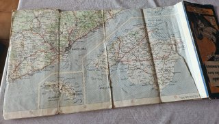 Lote 2 Mapas Michelin Antiguos España (Años 20/30)