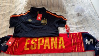 Polo Selección Española y bufanda
