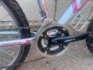Bicicleta montaña QÜER 24 aluminio rosa