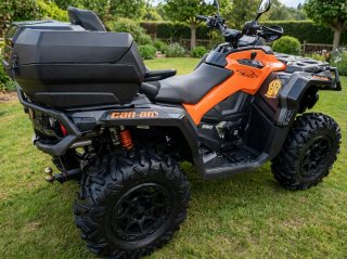 Quad Can-Am 650 Negro/Naranja