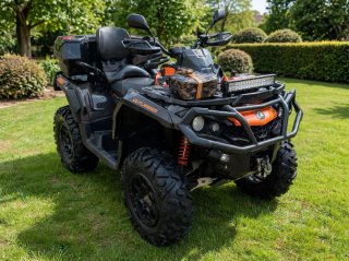 Quad Can-Am 650 Negro/Naranja