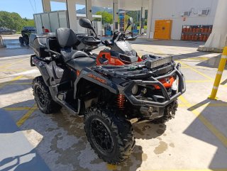 Quad Can-Am 650 Negro/Naranja